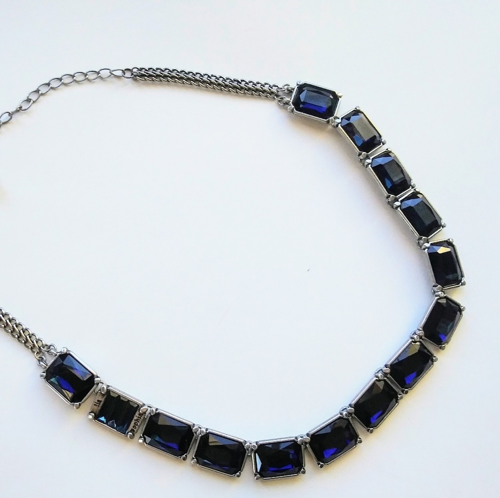 Blue Stone Lia Sophia necklace